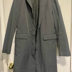 Women's Gray Long Coat